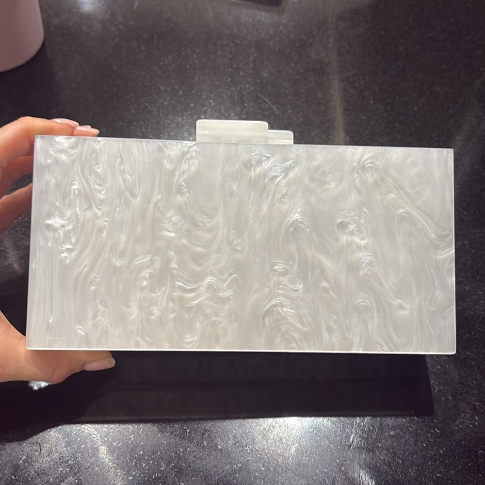 J. Crew Pearl Acetate Clutch - Picture 3 of 7